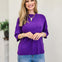 Brushed Rib Pocket Top