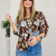Blooming Belle V Neck Blouse