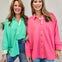 Casual Day Terry Button Down Shirts