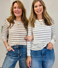 Easy Does It Striped Sweater