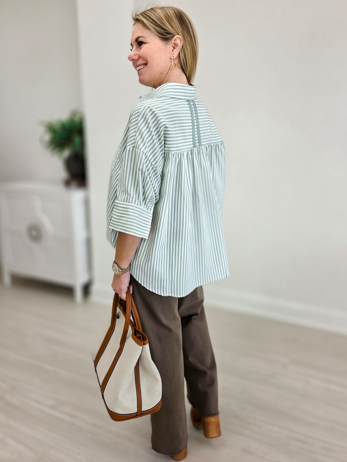 Long Sleeve Embroidered Pumpkin Top