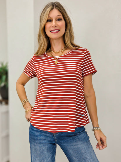 The Forever Short Sleeve Top - Autumn Arrivals Collection
