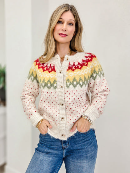 Whimsical Christmas Cardigan