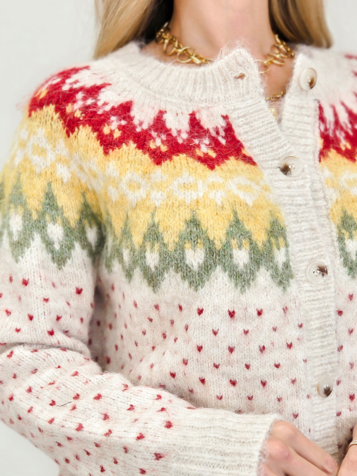 Whimsical Christmas Cardigan