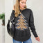 Leopard Inside Out Tree Sweatshirt