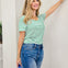The Dreamy Scoop Neck Short Sleeve Top - Haunted Hues Collection