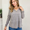 Easy Days Relaxed Fit V-Neck Top