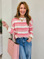 Ivory/Hot Pink