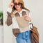 Cozy Connections Patchwork Sweater