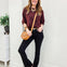 MICA Denim Mid Rise Slim Boot Cut Jeans