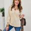 Slub Yarn Light Sweater