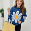 Oversized Daisy Knit Sweater