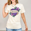 Tattoo Heart Custom Mascot Game Day Graphic Tee