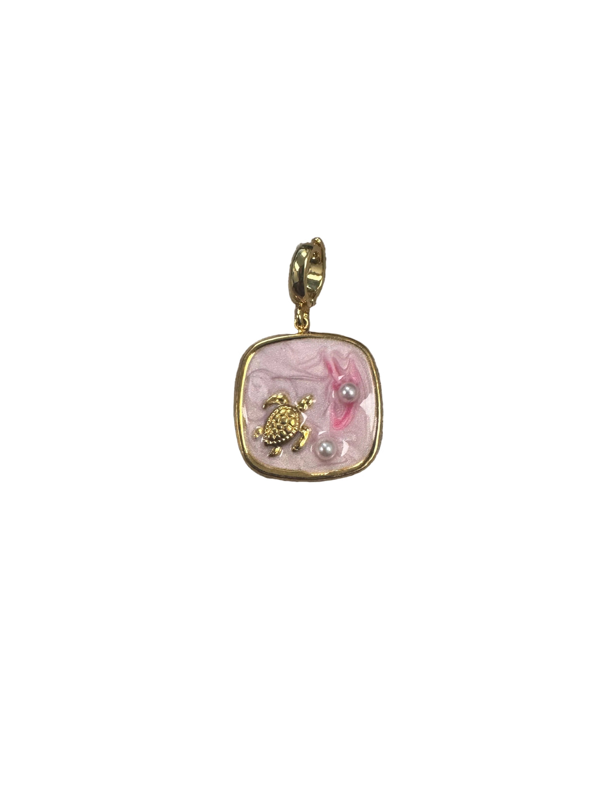 Nautical Enamel Pearl Charms