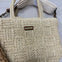 Natural, Paper Straw Crossbody