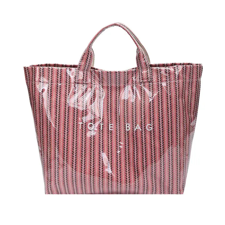 MKS America- Faux Embroidery Waterproof TOTE BAG Velcro Bag
