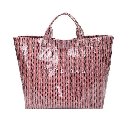 MKS America- Faux Embroidery Waterproof TOTE BAG Velcro Bag