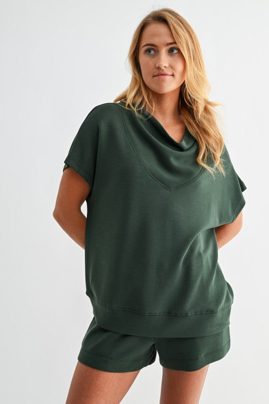 Laguna Cowl Neck Top - GROUP A