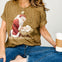 Yarn Santa and Baby Jesus Graphic Tee