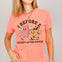 I Before E Except After Coffee Graphic Tee