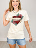 Tattoo Heart Custom Mascot Game Day Graphic Tee