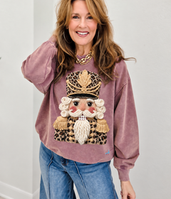 Mineral Wash Custom Yarn Champaign Nutcracker