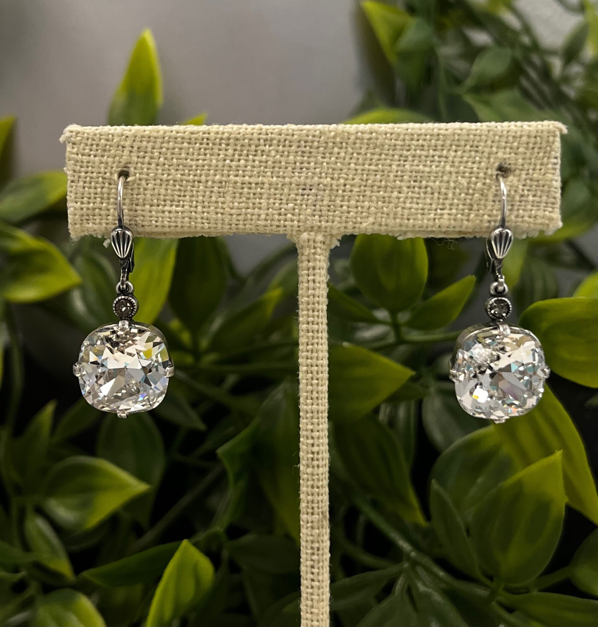 Luxe Round Crystal Earrings - 3 Colors