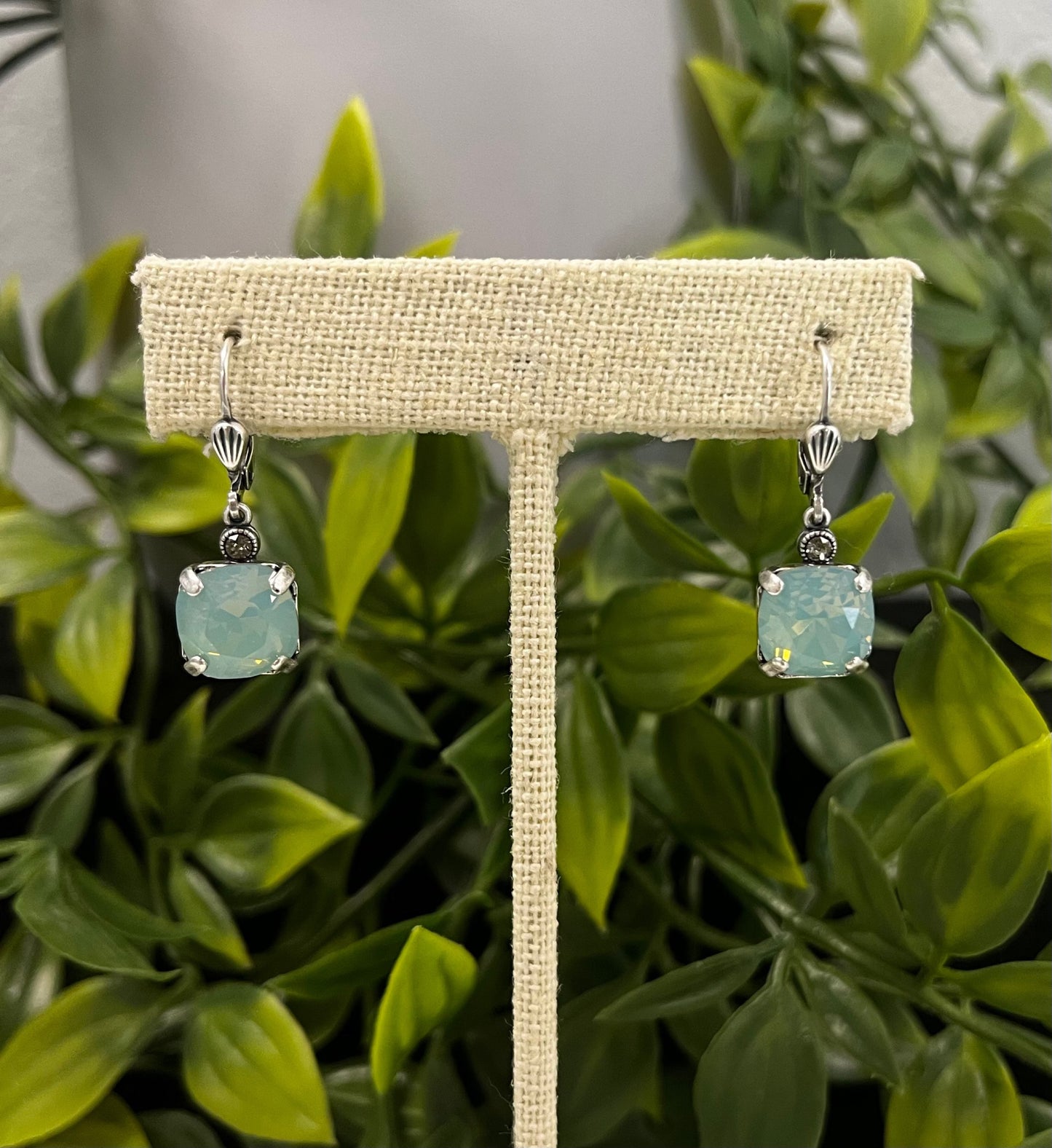 Luxe Square Crystal Earrings - 3 Colors