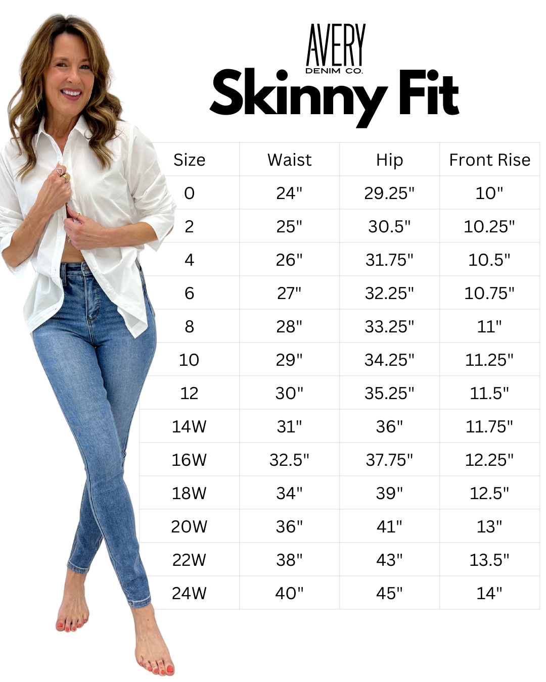 The Everyday Skinny - Classic Blue