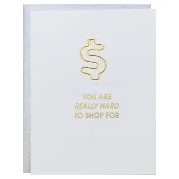 Chez Gagne Greeting Cards - Birthday Paper Clip Letterpress Card
