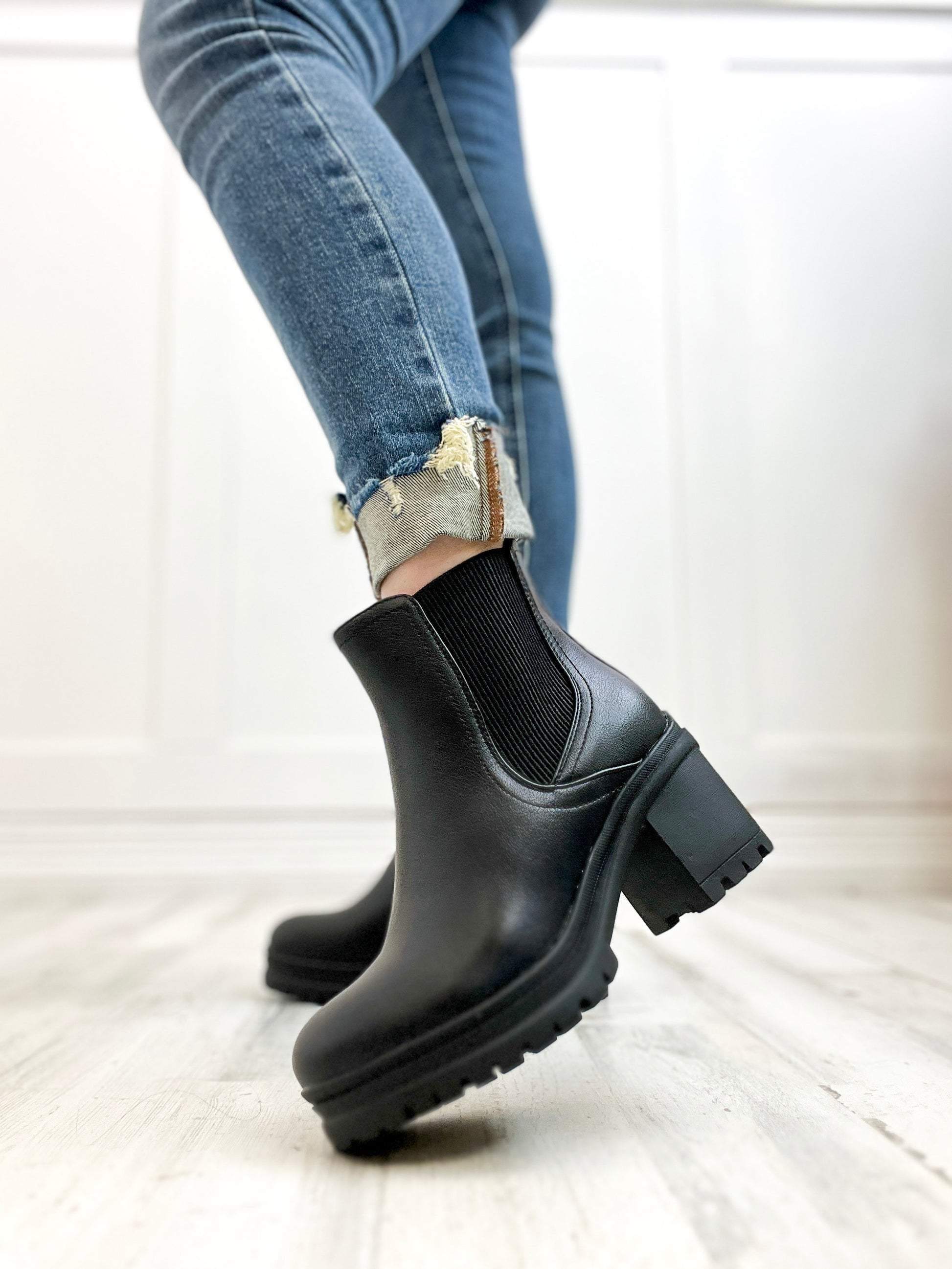 Corkys Trust Issues Booties in Black