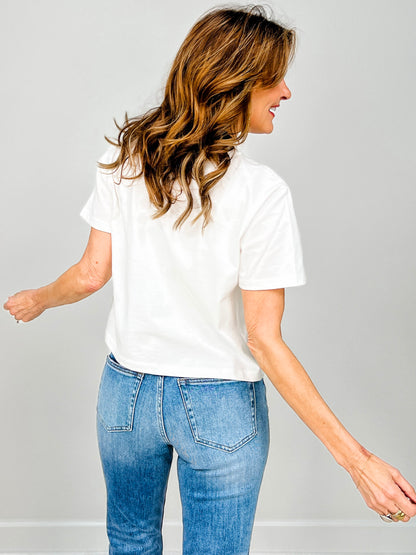 Baby's Got Her Blue Jeans On Graphic Tee