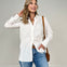 Longline Collared Button-Up Shirt – Versatile Wardrobe Essential