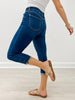 Judy Blue HEATWAVE High Waist Denim Capri with Single Cuff