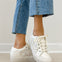Yellowbox Gallen Lace Up Sneaker in White