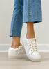 Yellowbox Gallen Lace Up Sneaker in White