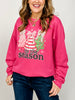 Yarn 'Tis The Season Trees Sweatshirt