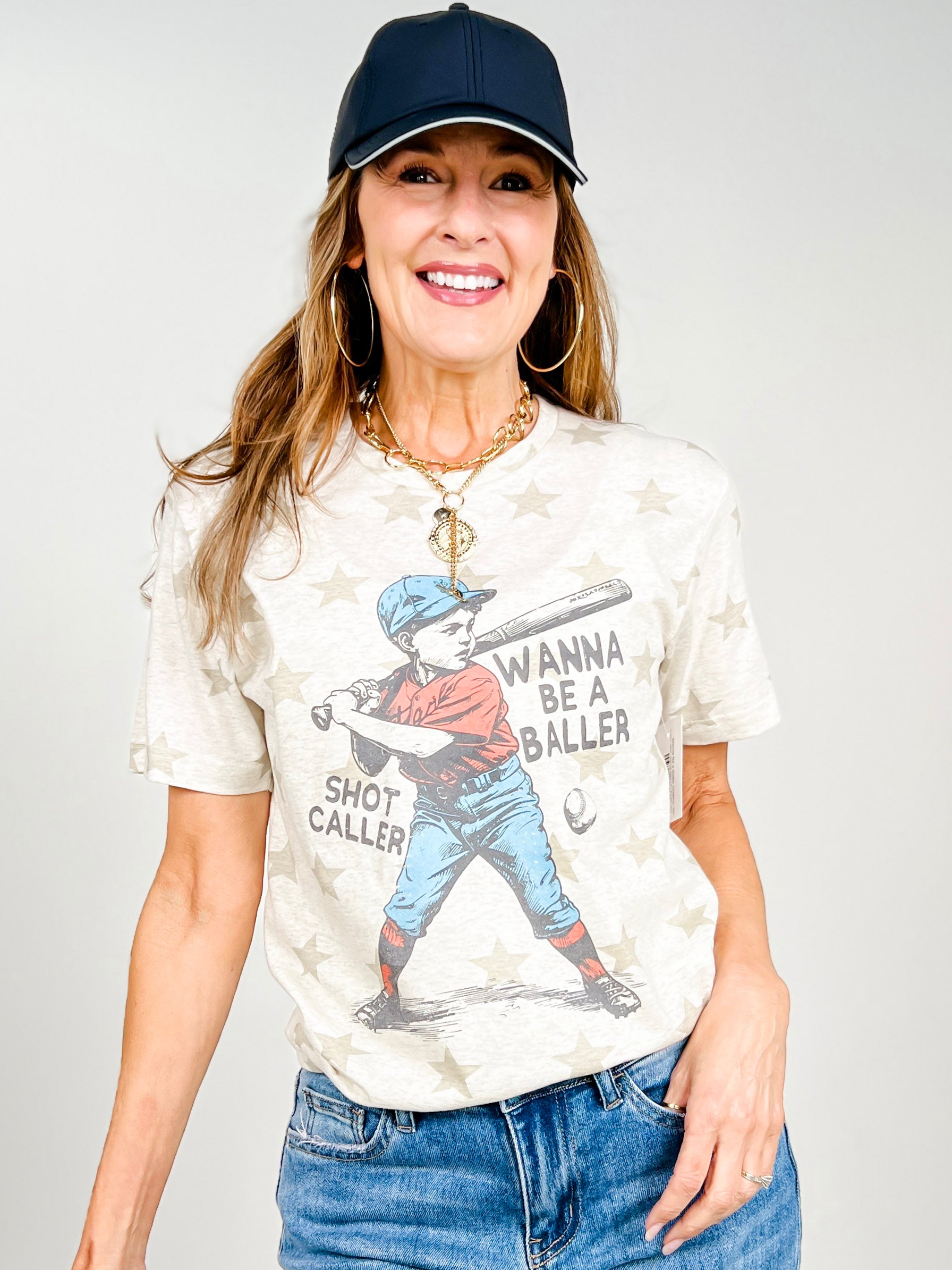 Wanna Be a Baller Graphic Tee