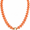 Cantaloupe Necklace Orange Size 18" length