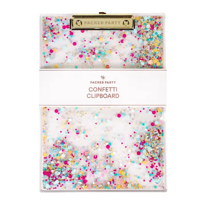 Confetti Filled Clipboard