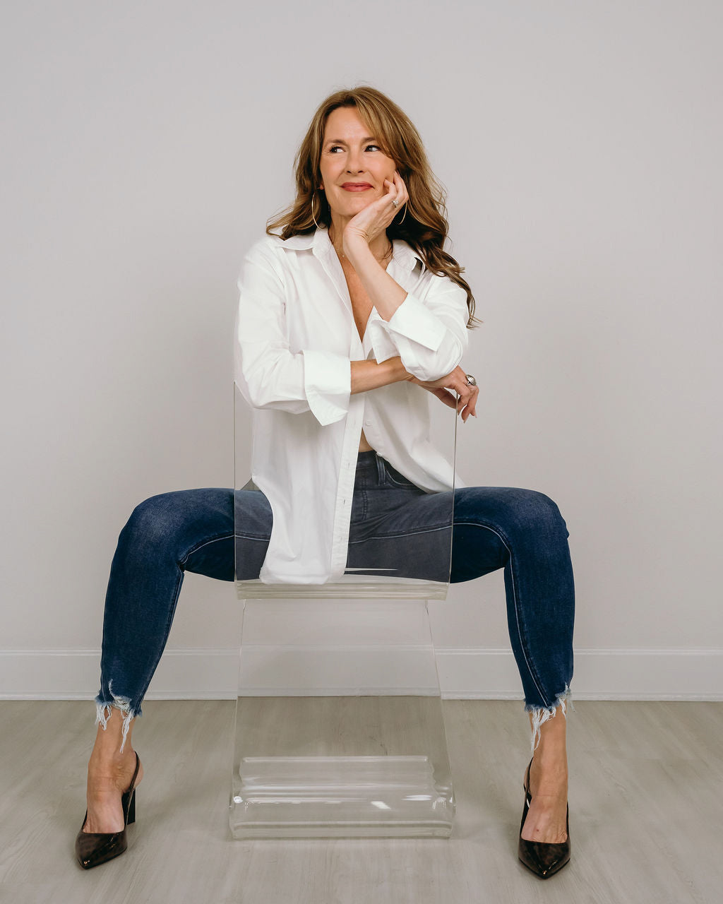 Avery Denim The Relaxed Skinny - Deep Indigo