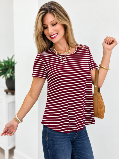 The Forever Short Sleeve Top - Autumn Arrivals Collection