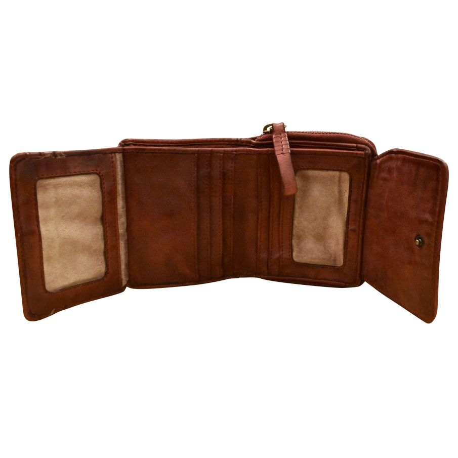 Leather Small Fold Wallet