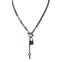 Lock And Key Toggle Clasp Necklace