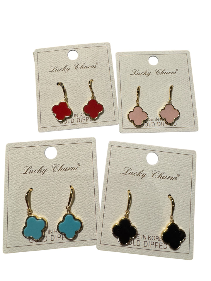 Flower Enamel Earring