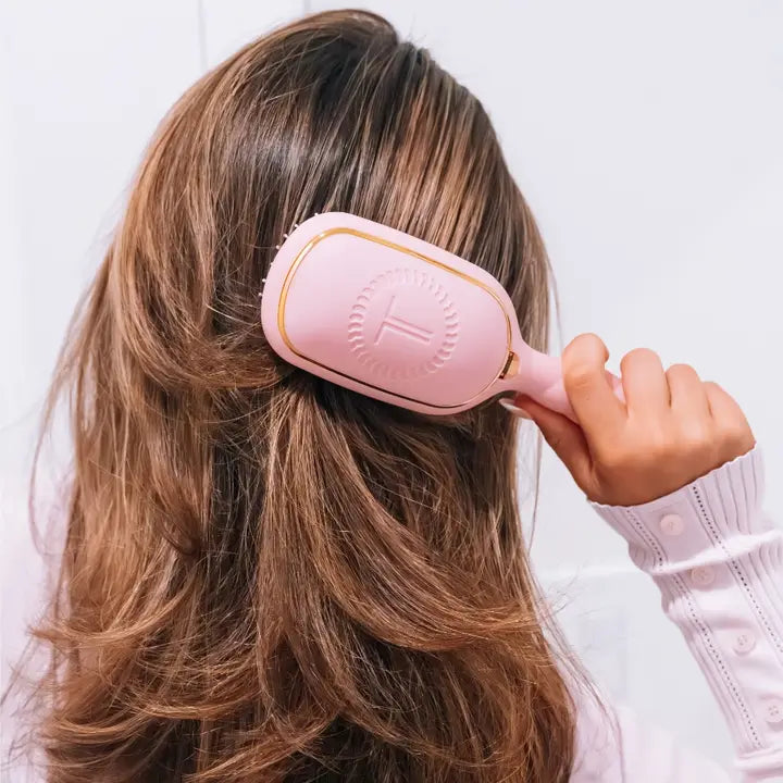 TELETIES-Detangler Brush | Bubblegum Pink | Medium