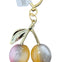 Acrylic Cherry Purse Charm