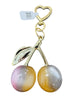 Acrylic Cherry Purse Charm