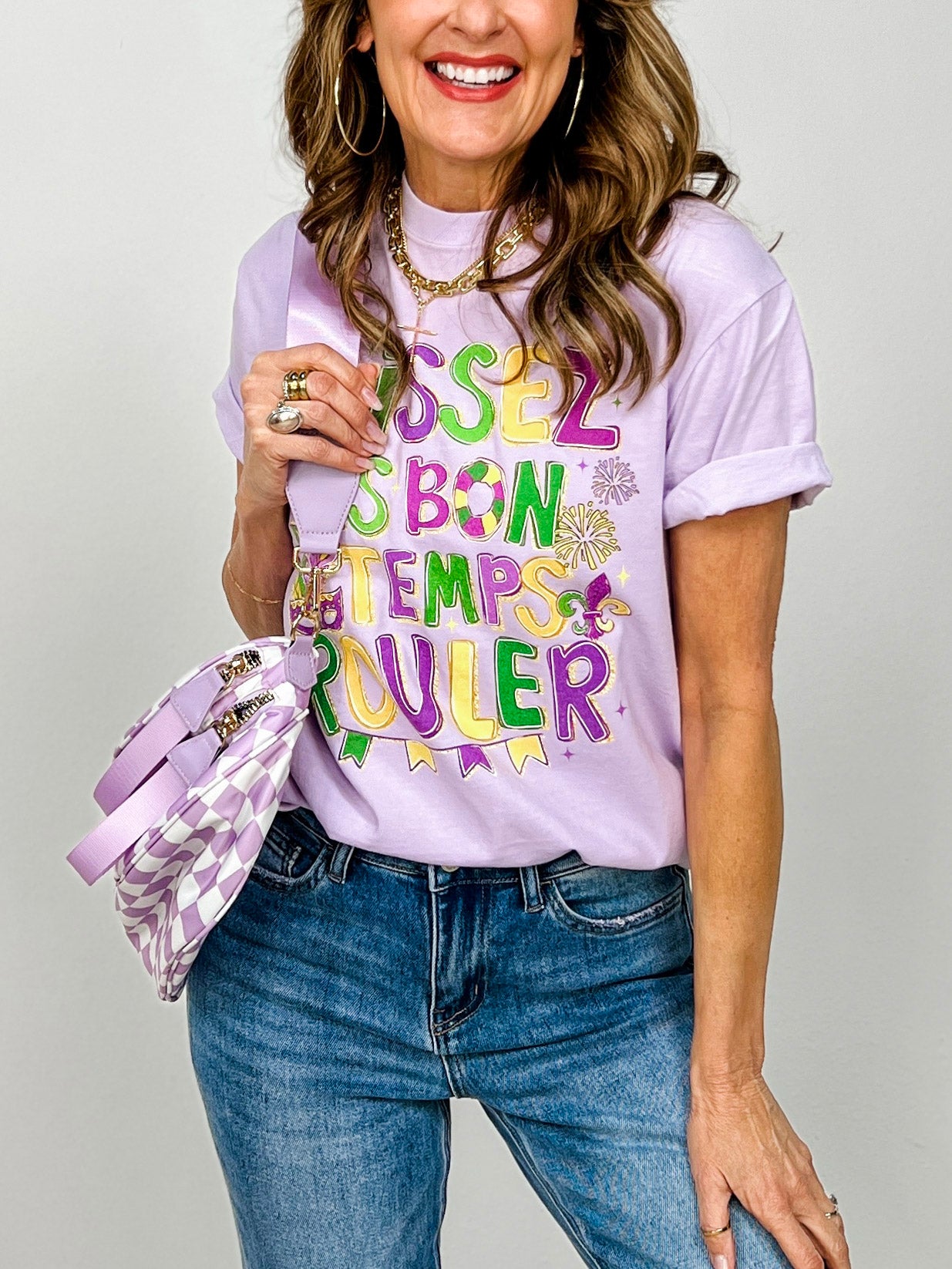 Laissez Bon Temp Rouler Graphic Tee