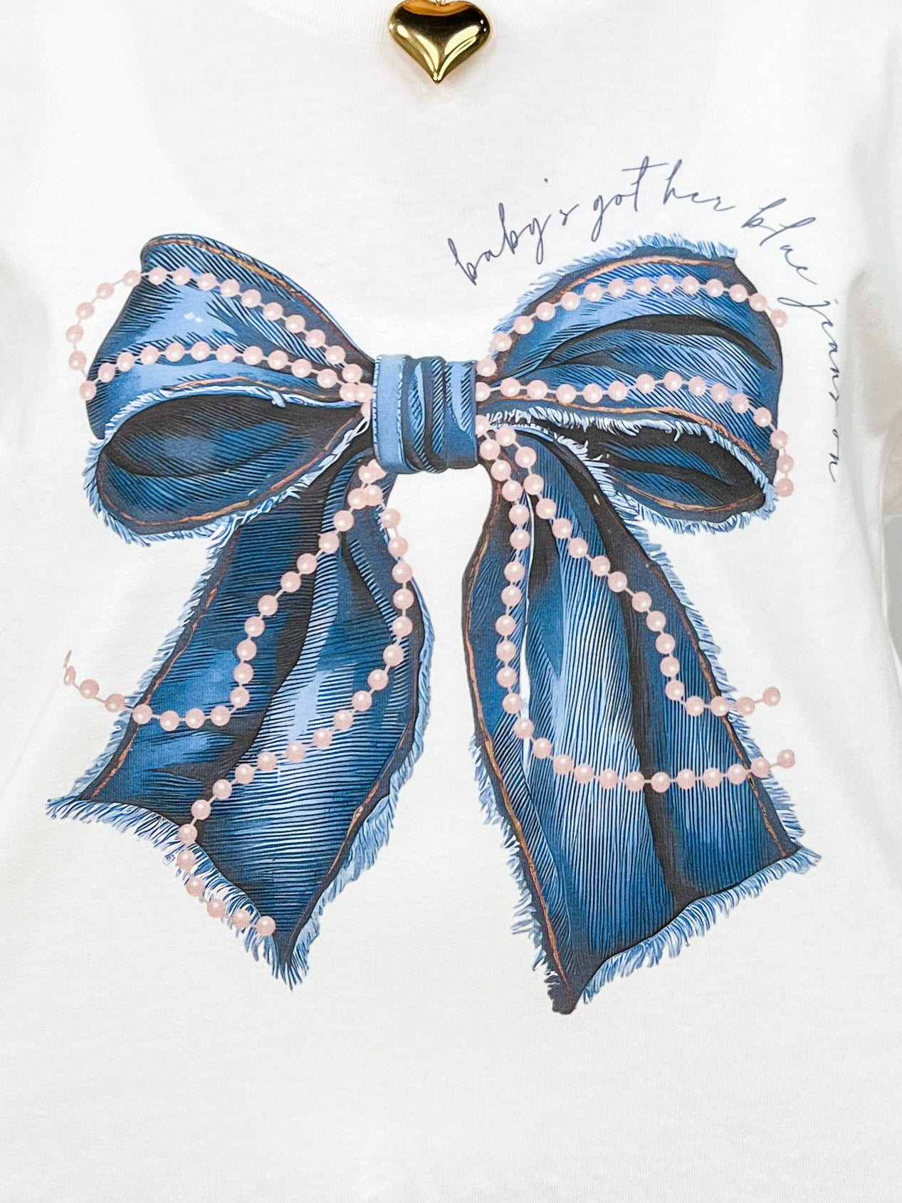Baby's Got Her Blue Jeans On Graphic Tee